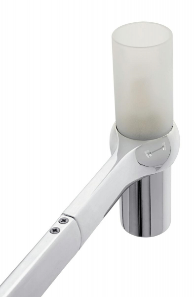 Lustra orizontala design modern Oskar Long 175 cm, crom/auriu, DW-d1005-10C.GOLD - King [7]