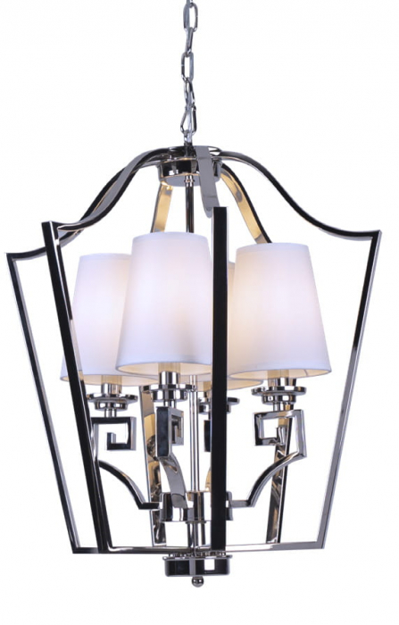 Lustra pe lant Vinko Ø 77 cm metal/material textil, inaltime reglabila, P0324 - Maxlight [3]