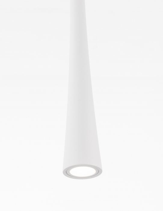 Lustra pendul alba/neagra Govin LED 7W, design modern metal, 9102592 - Novaluce [3]