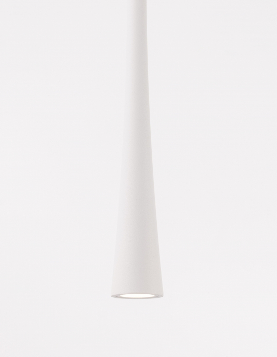 Lustra pendul alba/neagra Govin LED 7W, design modern metal, 9102592 - Novaluce [2]
