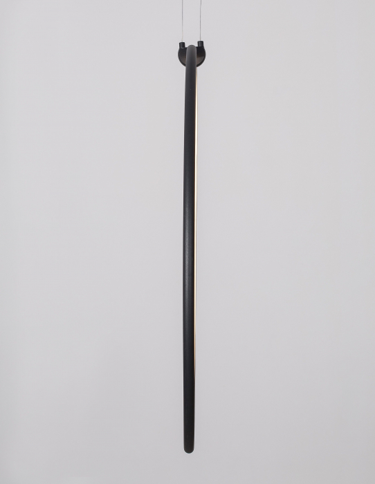 Lustra pendul cerc negru Nikom Ø68 cm iluminare LED dimabila, design minimalist, 9820591 - Novaluce [7]
