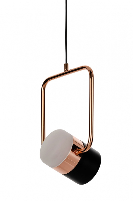 Lustra pendul design modern Enoch aurie/alb, aurie rose/negru, XCP7598.WHITE - King [13]