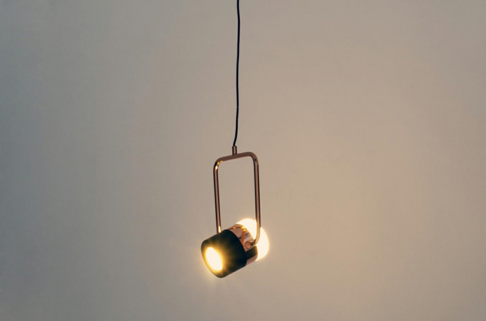 Lustra pendul design modern Enoch aurie/alb, aurie rose/negru, XCP7598.WHITE - King [16]