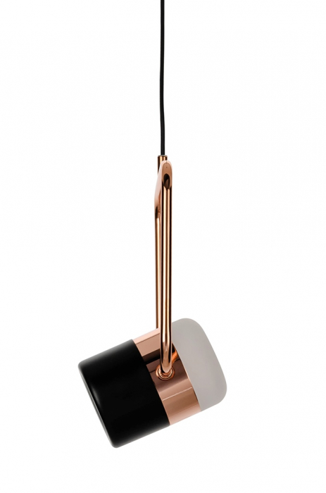 Lustra pendul design modern Enoch aurie/alb, aurie rose/negru, XCP7598.WHITE - King [12]