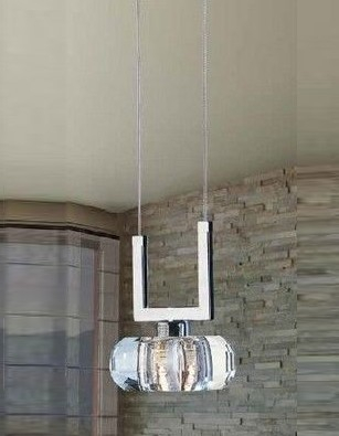 Lustra pendul Felix, acril/metal cromat, design modern, AZ 0490 - Azzardo [4]