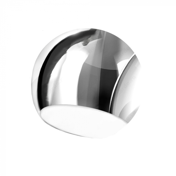 Lustra pendul glob metal negru lucios/auriu Clopas Ø 15, design modern, AZ 1033 - Azzardo [5]