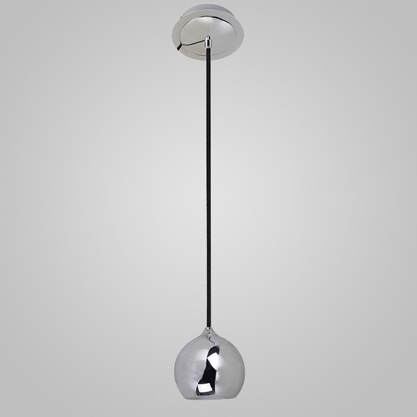 Lustra pendul glob metal negru lucios/auriu Clopas Ø 15, design modern, AZ 1033 - Azzardo [4]