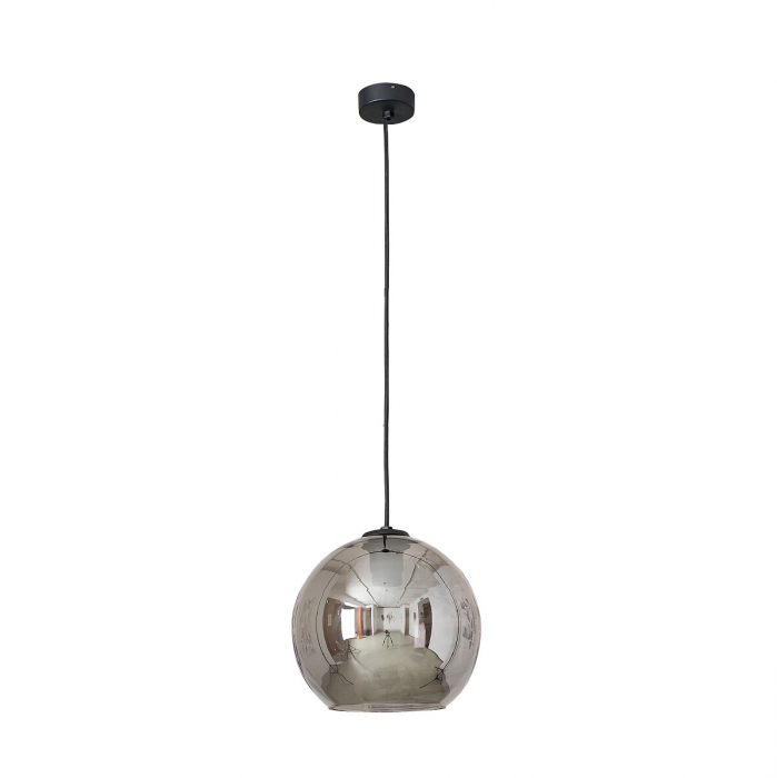 Lustra pendul glob sticla fumuriu/crom/cupru/auriu Mabel, inaltime fixa 150 cm, 9058 - Nowodworski [5]