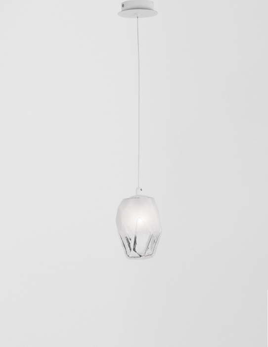 Lustra pendul Ice forma cub gheata, 1xG9, sticla gradient, 9160231 - Novaluce [3]
