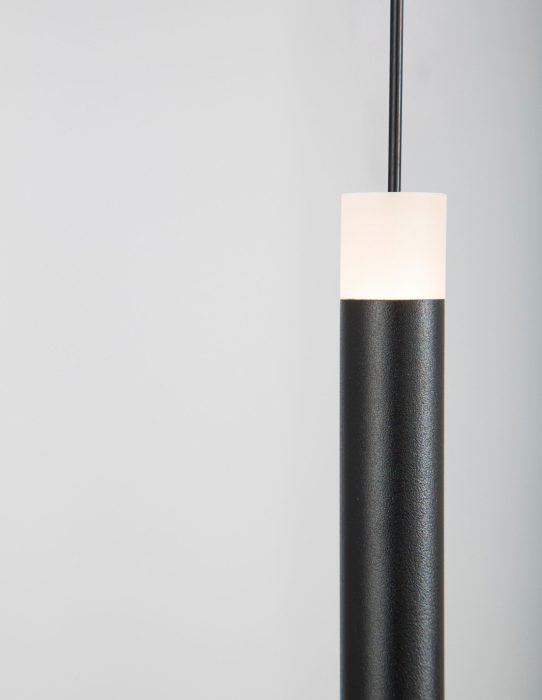 Lustra pendul LED Binay negru cu auriu, design modern, 9157901 - Novaluce [4]