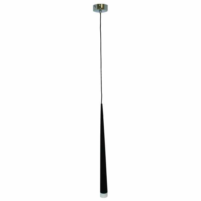 Lustra pendul LED forma con negru/alb/crom Culh 5x60 cm, design modern, metal, AZ 0116 - Azzardo [4]