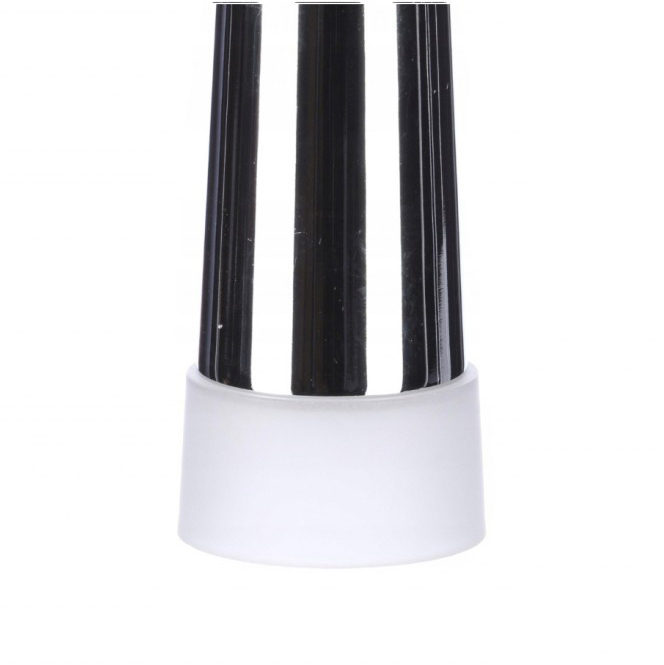 Lustra pendul LED neagra/crom Hermina Ø 6x44,5 cm, design modern, luminare la ambele capete, AZ 0932 - Azzardo [2]