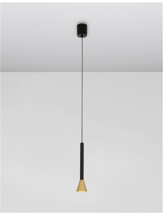 Lustra pendul LED premium diverse culori Usur, metal, inaltime reglabila, 9018901 - Novaluce [14]