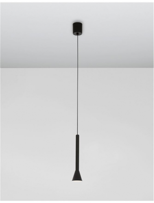 Lustra pendul LED premium diverse culori Usur, metal, inaltime reglabila, 9018901 - Novaluce [5]