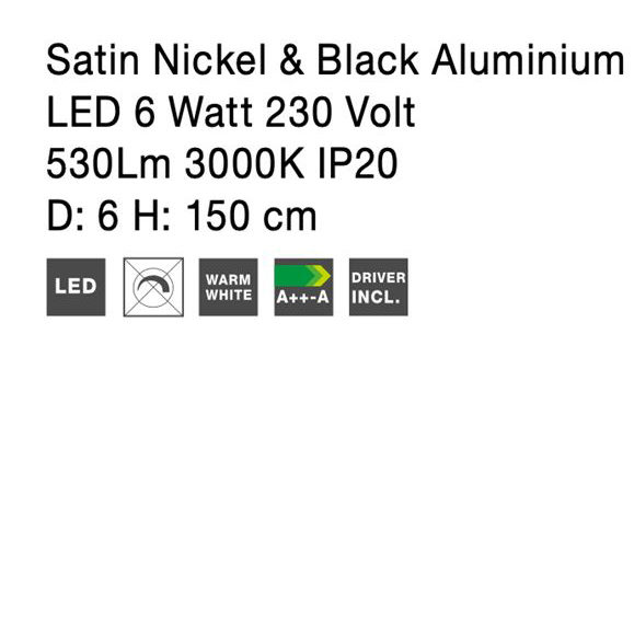 Lustra pendul LED premium diverse culori Usur, metal, inaltime reglabila, 9018901 - Novaluce [13]