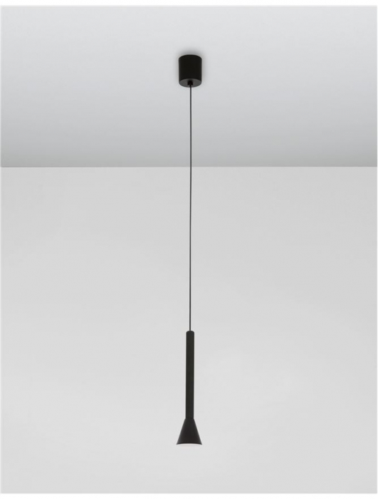 Lustra pendul LED premium diverse culori Usur, metal, inaltime reglabila, 9018901 - Novaluce [4]