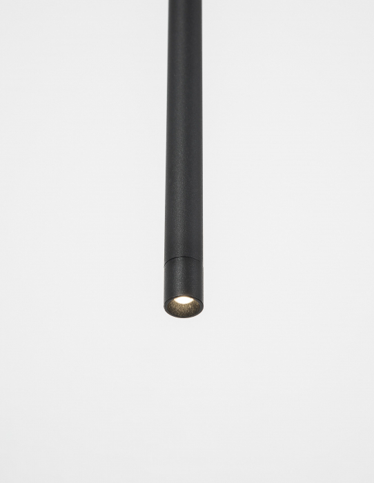 Lustra pendul neagra/aurie Gohar 60 cm LED stil minimalist, modul, 9088103 - Novaluce [2]