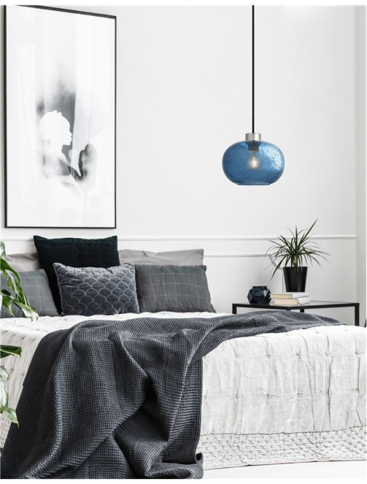 Lustra pendul sticla diverse culori Maris Ø 30 cm, inaltime reglabila, 9361721 - Novaluce [3]