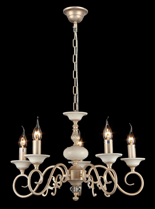 Candelabru Perla ARM337-05-R, 5xE14, crem, IP20, Maytoni [2]