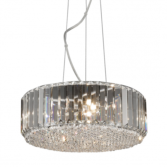 Lustra rotunda din cristal PRINCE Ø46 cm, design glam, 003064-000996 - Zumaline [2]