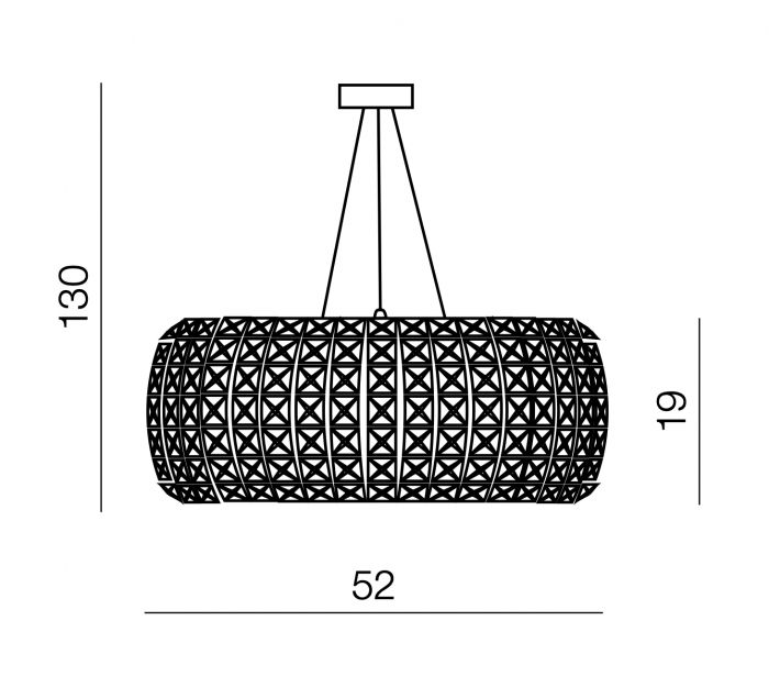 Lustra rotunda cu cristale France, diverse dimensiuni, design modern, AZ2520 - Azzardo [8]