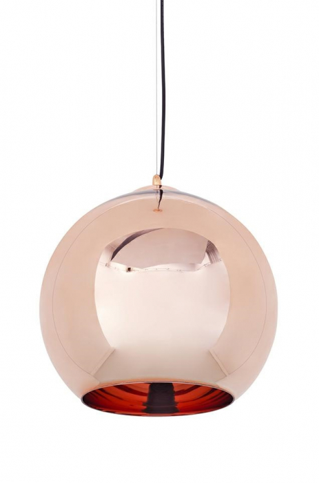 Lustra rotunda design Arif, diferite dimensiuni, cupru oglinda, JX8041-35 - King [7]