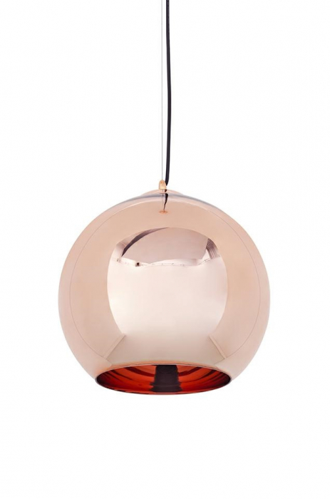 Lustra rotunda design Arif, diferite dimensiuni, cupru oglinda, JX8041-35 - King [6]