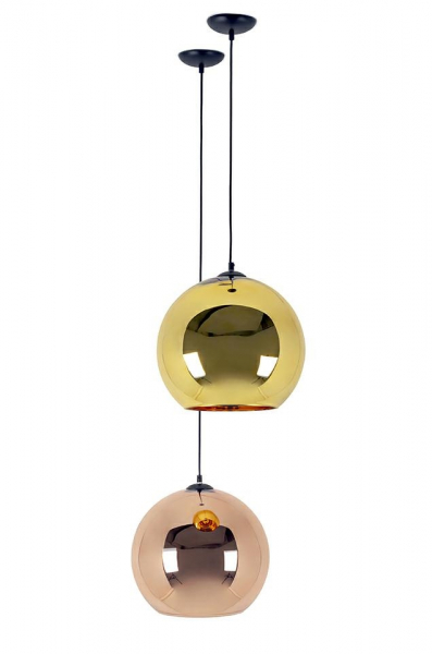 Lustra rotunda design Arif, diferite dimensiuni, rose auriu, XCP3342-35 - King [5]