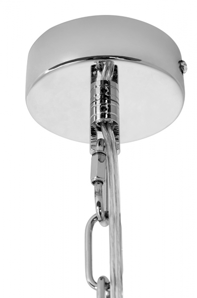 Lustra rotunda design lux Benoite 30x60 cm, argintiu crom/auriu, JD9607-L.GOLD - King [12]