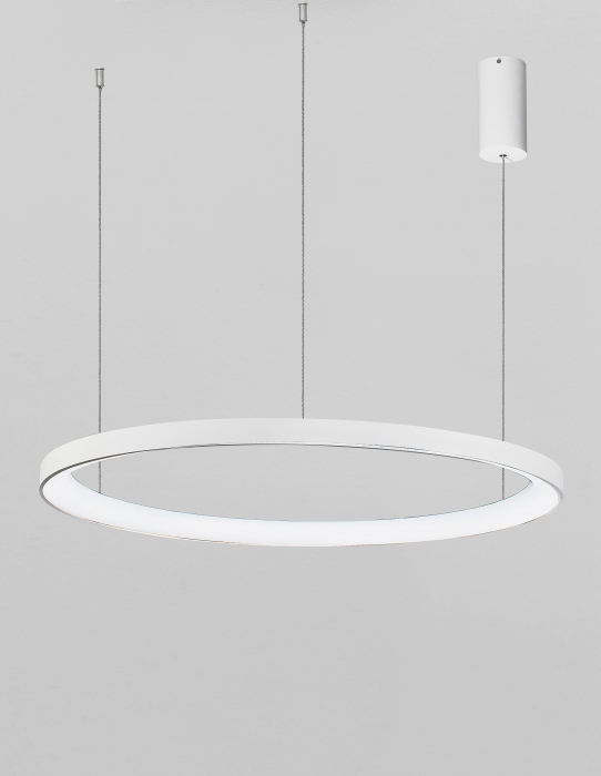 Lustra rotunda dimabila LED alba/neagra Naye 48/58/78 cm, design minimalist, 9853681 - Novaluce [13]