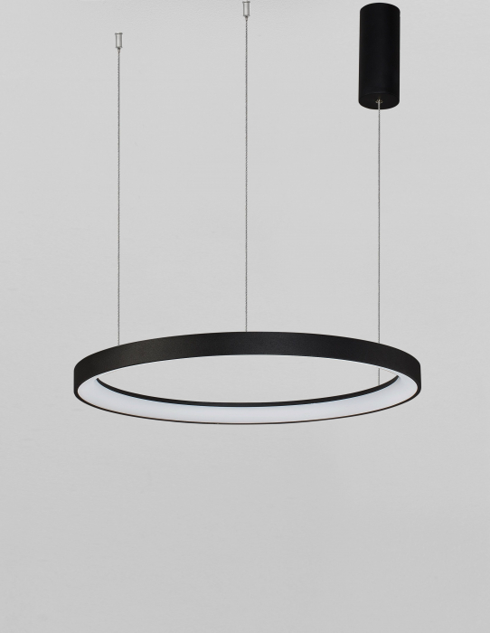 Lustra rotunda dimabila LED alba/neagra Naye 48/58/78 cm, design minimalist, 9853681 - Novaluce [23]