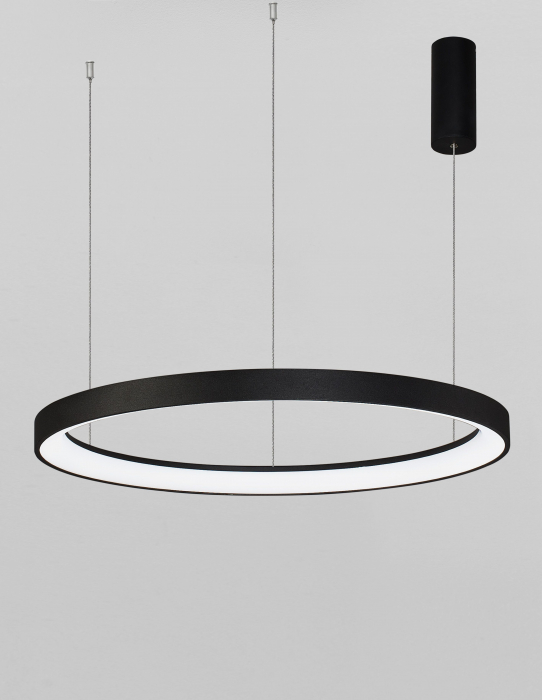 Lustra rotunda dimabila LED alba/neagra Naye 48/58/78 cm, design minimalist, 9853681 - Novaluce [28]