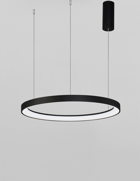 Lustra rotunda dimabila LED alba/neagra Naye 48/58/78 cm, design minimalist, 9853681 - Novaluce [24]