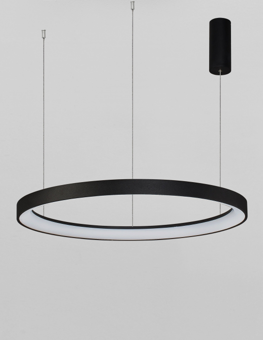 Lustra rotunda dimabila LED alba/neagra Naye 48/58/78 cm, design minimalist, 9853681 - Novaluce [27]