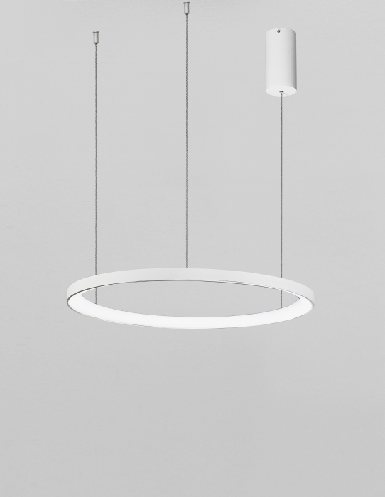 Lustra rotunda dimabila LED alba/neagra Naye 48/58/78 cm, design minimalist, 9853681 - Novaluce [3]