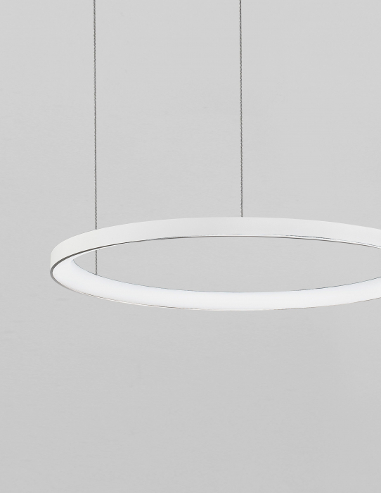 Lustra rotunda dimabila LED alba/neagra Naye 48/58/78 cm, design minimalist, 9853681 - Novaluce [8]