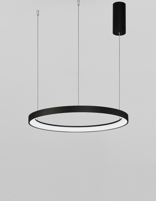 Lustra rotunda dimabila LED alba/neagra Naye 48/58/78 cm, design minimalist, 9853681 - Novaluce [19]