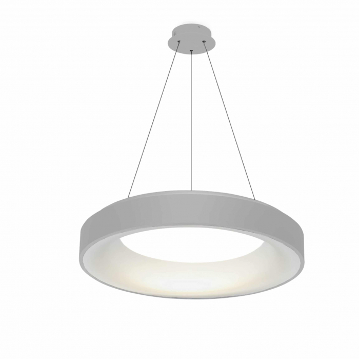 Lustra rotunda LED dimabila alba/neagra/gri Ivay Ø 45/55/78 cm, design modern, AZ 3436 - Azzardo [3]