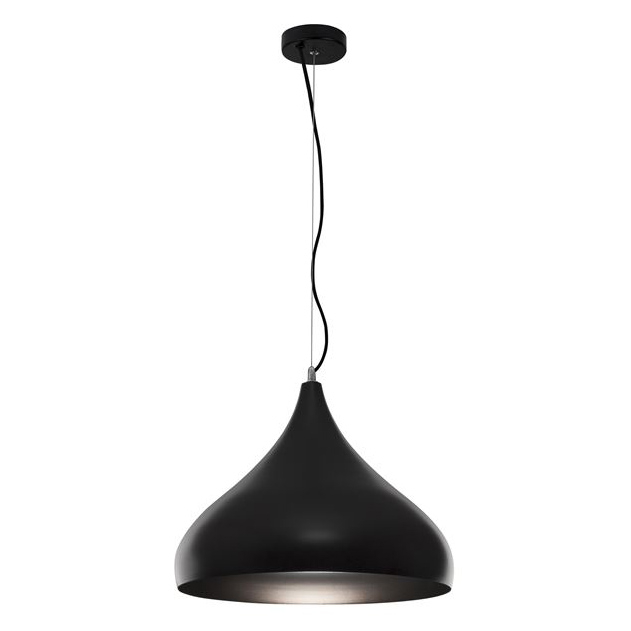 Lustra rotunda neagra/alba tip pendul Ella Ø 33/42 cm, din metal, inaltime reglabila, 8809001 - Novaluce [9]