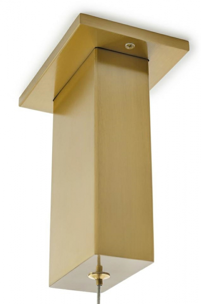 Lustra rotunda tip inel Dasa cu iluminare LED, argintie crom/aurie, diverse dimensiuni, JD8169-40.SILVER - King [7]