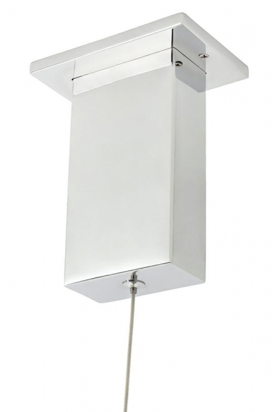 Lustra rotunda tip inel Dasa cu iluminare LED, argintie crom/aurie, diverse dimensiuni, JD8169-40.SILVER - King [4]
