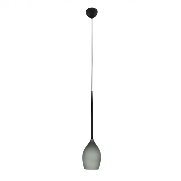 Lustra suspendata pe cablu tip pendul Garnet Ø 13x21 cm, diverse culori, detaliu metalic negru, AZ 1221 - Azzardo [12]