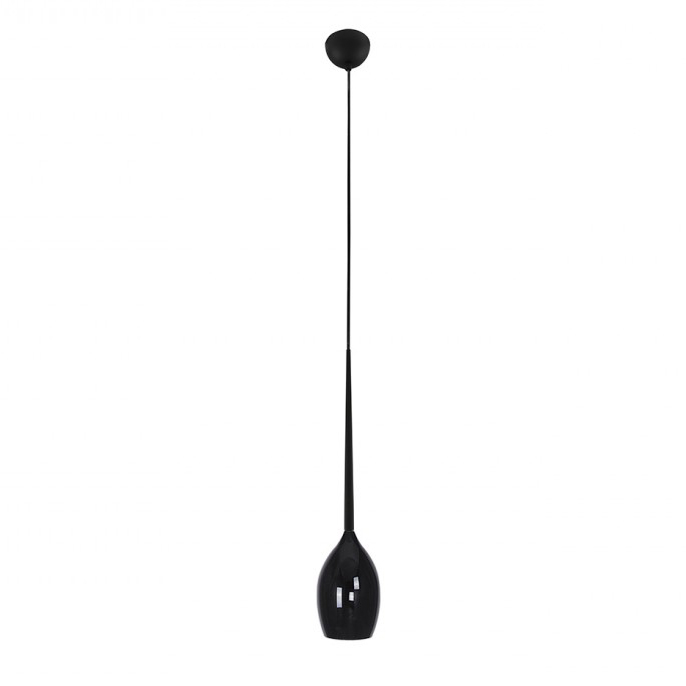 Lustra suspendata pe cablu tip pendul Garnet Ø 13x21 cm, diverse culori, detaliu metalic negru, AZ 1221 - Azzardo [10]
