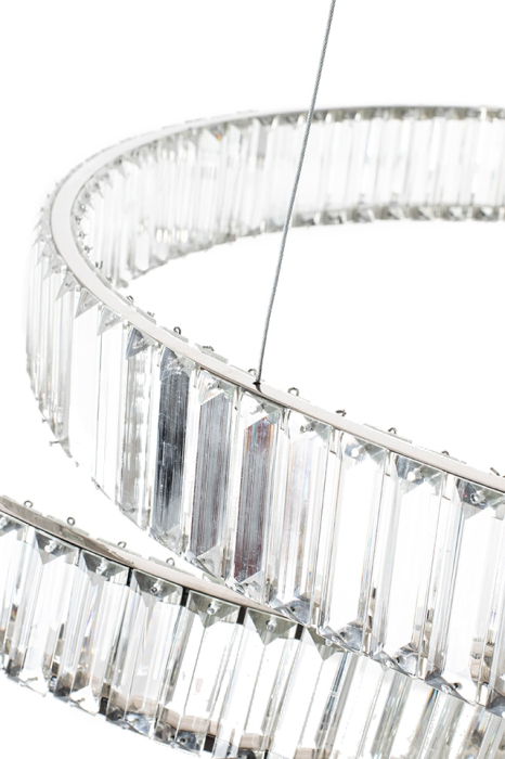 Lustră Wave 160A 160x130x210 cm, Crom - Moosee [7]