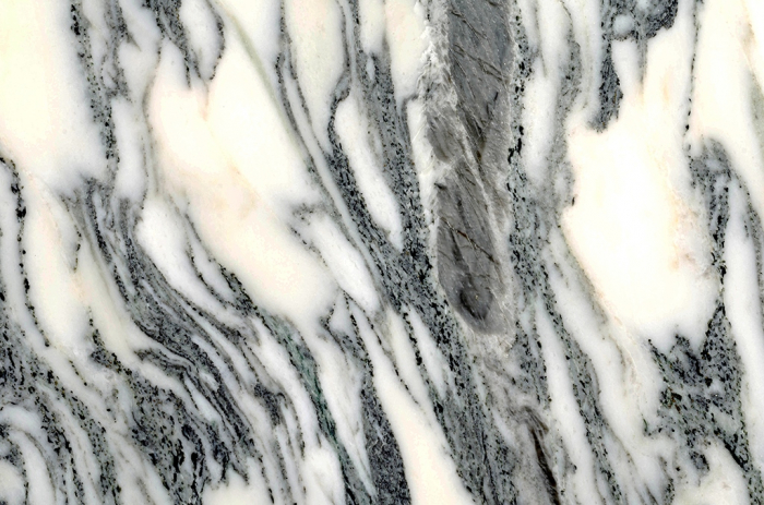 Masa alba extravaganta Leone 200x120 cm, blat alb marmura italiana Arabescato/picior central alb lucios, RT-335V.ARABESCATO - King [2]