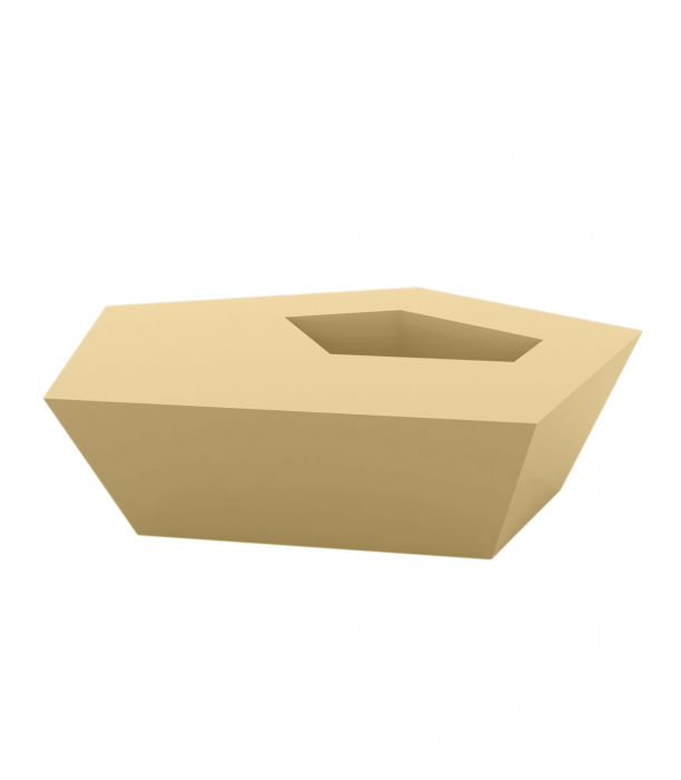 Masa cafea iluminare LED Faz 105x85x32 cm, design modern geometric cu loc frapiera, 54007 - Vondom [18]
