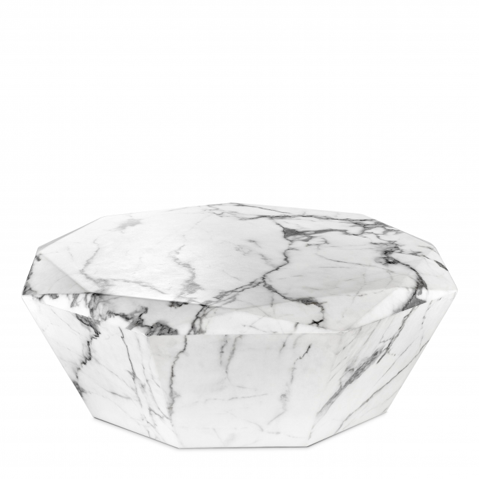   Masa de cafea Diamond din marmură falsă neagră 110662 EICHHOLTZ [6]
