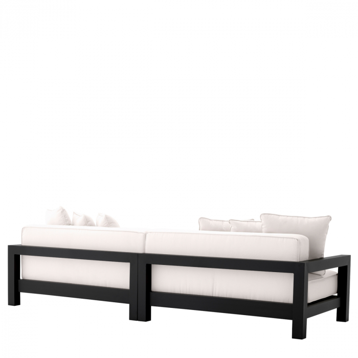   Canapea exterioară Cap-Antibes din pânză sunbrella neagră 115006 EICHHOLTZ [5]