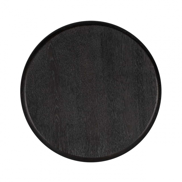 Masă de capăt Macaron (Negru rustic), 7711 - Richmond Interiors [2]