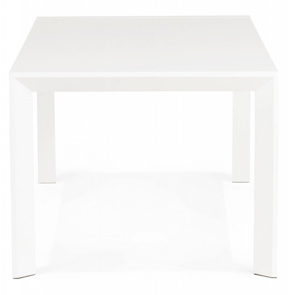 Masa extensibila alba Enkel 190-270x95 cm, MDF alb mat / picioare albe otel, DT00230WH - Kokoon [3]